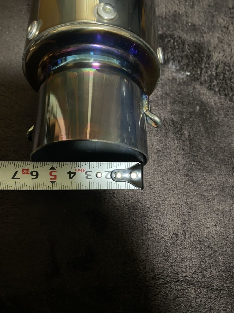 希少 オオニシヒートマジック ショート サイレンサーφ85×300mm60.5検