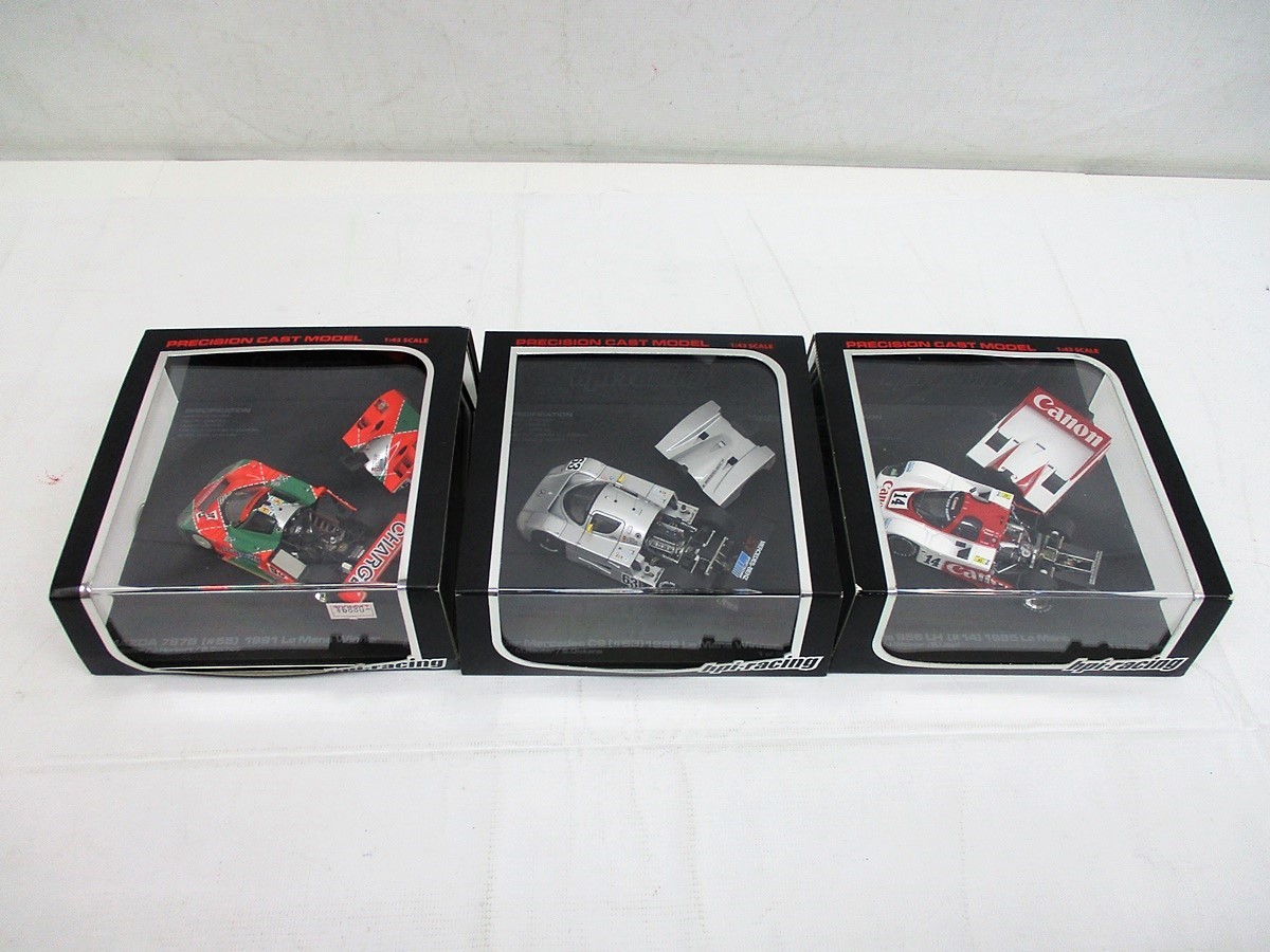 激安大特価，低価 8562B hpi-racing hpi レーシング 1/43 ミニカー まとめ 3台 ポルシェ956 ザウバー メルセデス C9 マツダ 787B ル マン(hpi・racing)｜売買されたオークション情報、yahooの商品情報をアーカイブ公開 - オー hpi・racing
