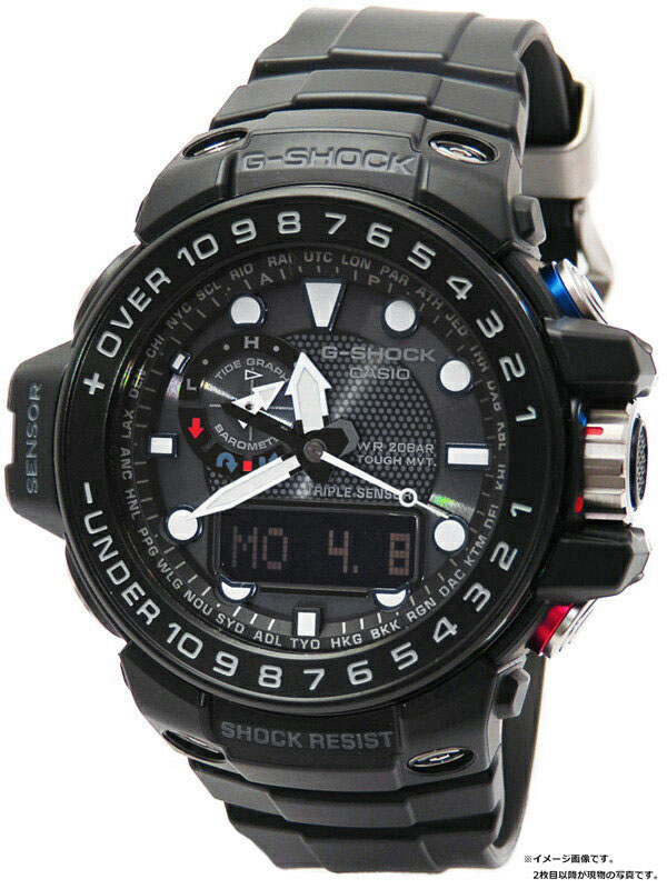 中古 【CASIO】カシオ『Gショック ガルフマスター』GWN-1000B-1A 