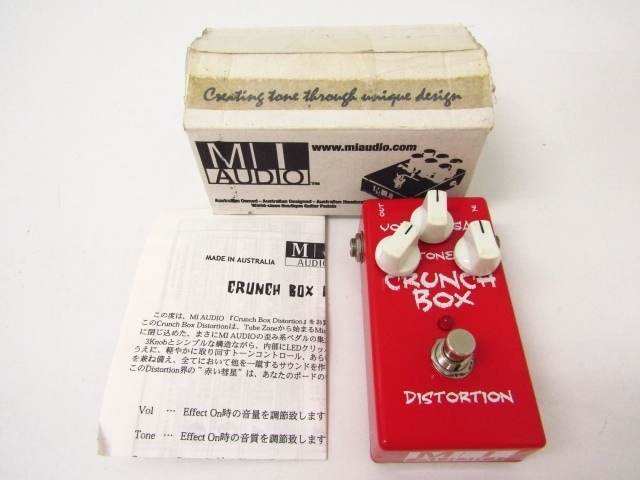 MI Crunch Box AUDIO Super : | ディストーション Distortion V2 - BOX