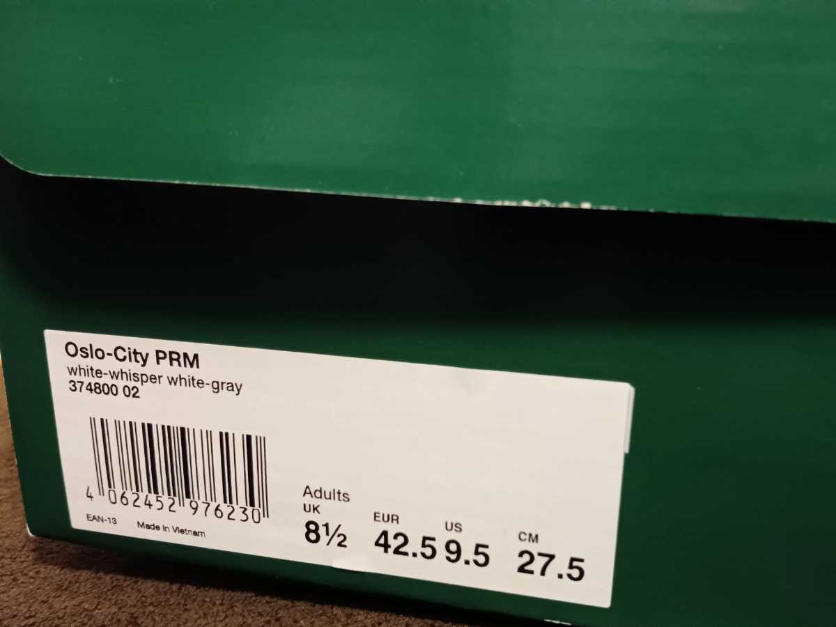 27.5cm PUMA Oslo-City OG 元箱付 OGカラー ☆未使用・未着用
