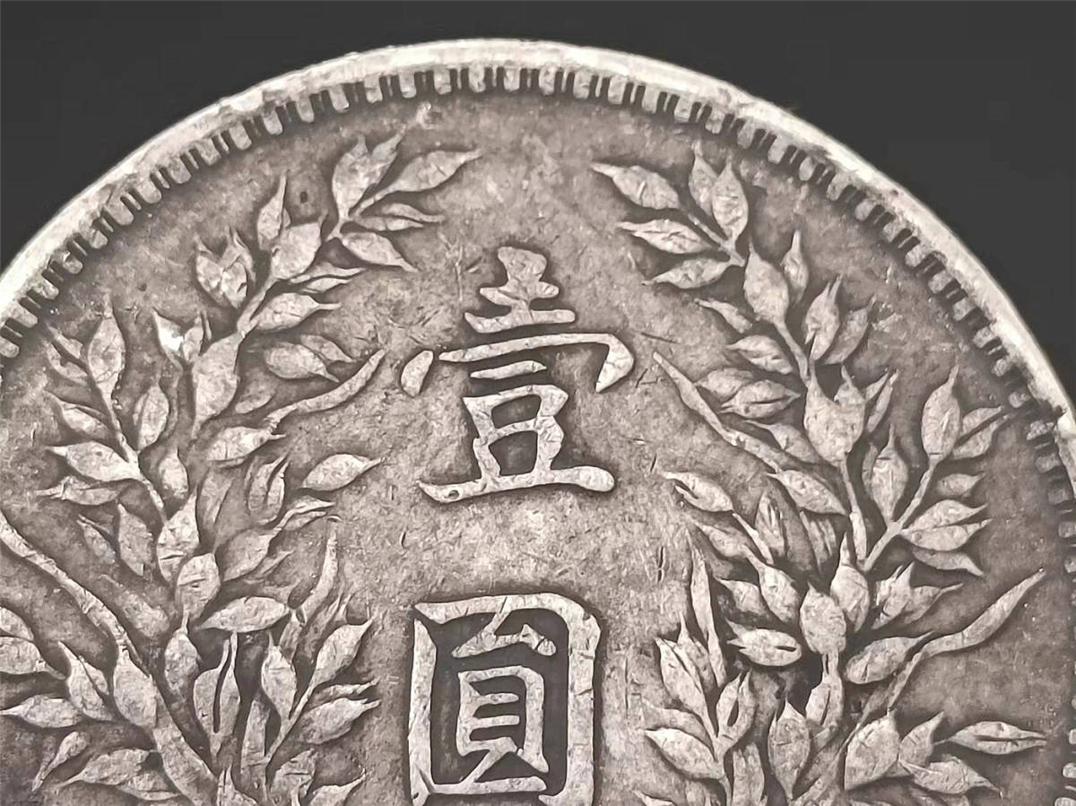 中華民国 骨董 家藏品 銀幣保証 古錢 中国コイン 民國 袁世凱 中華民國