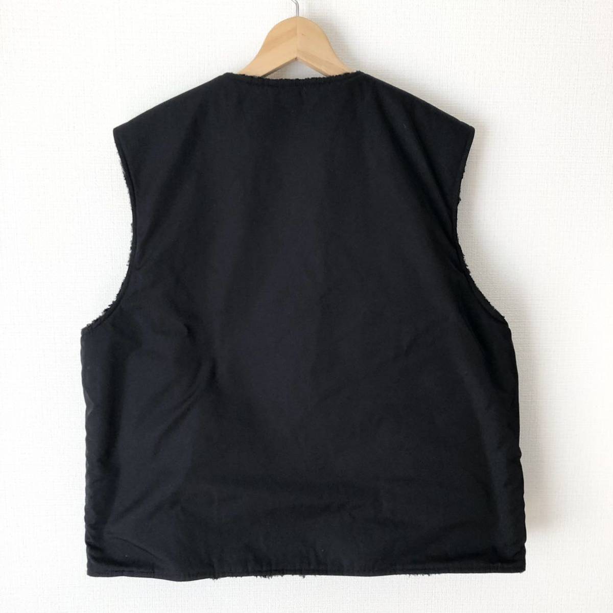 the conspires(コンスパイアーズ)leo shearling vest revaersible(レオ 