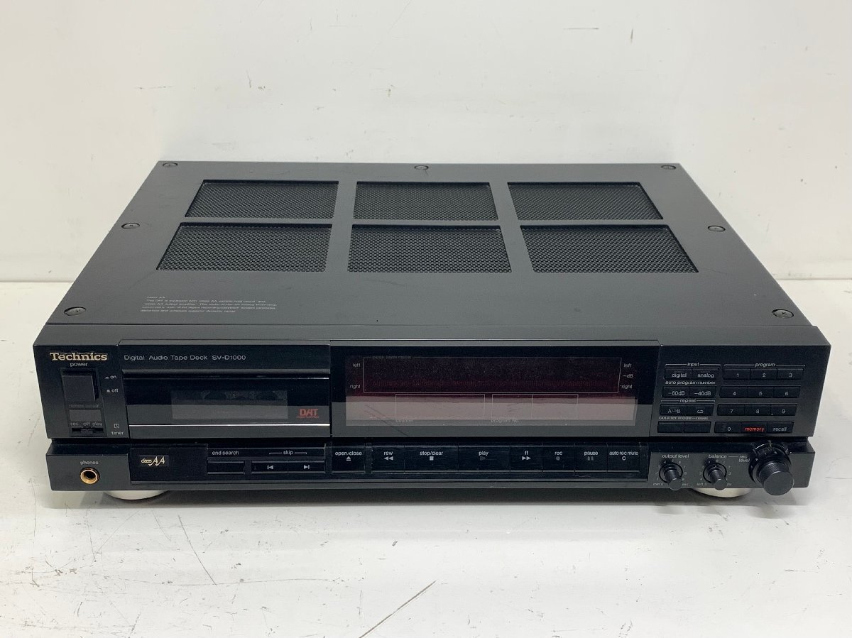 Technics SV-D1000＜動作確認済み＞※リモコン欠品 テクニクス DAT