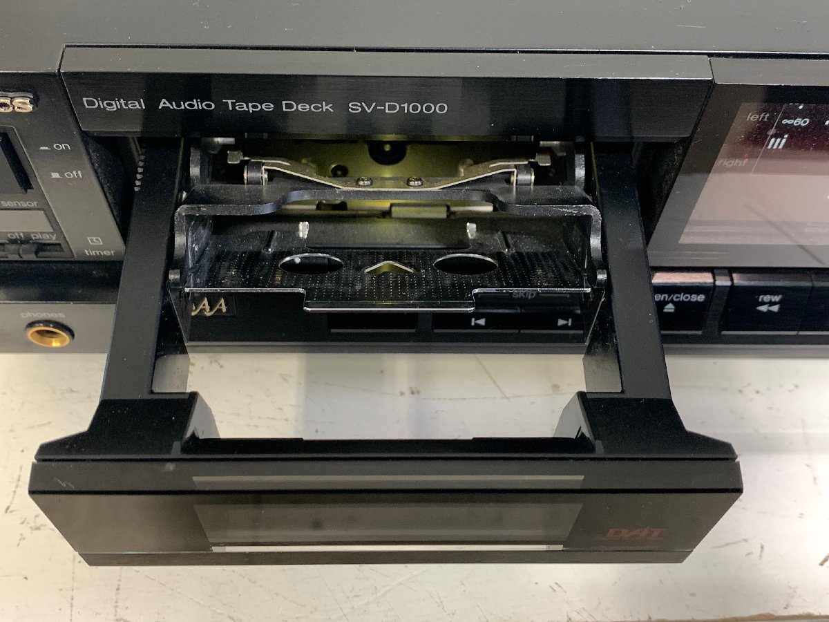 【通電確認済み】Technics テクニクス SV-D1000 Technics SV-D1000＜動作確認済み＞※リモコン欠品 テクニクス DAT