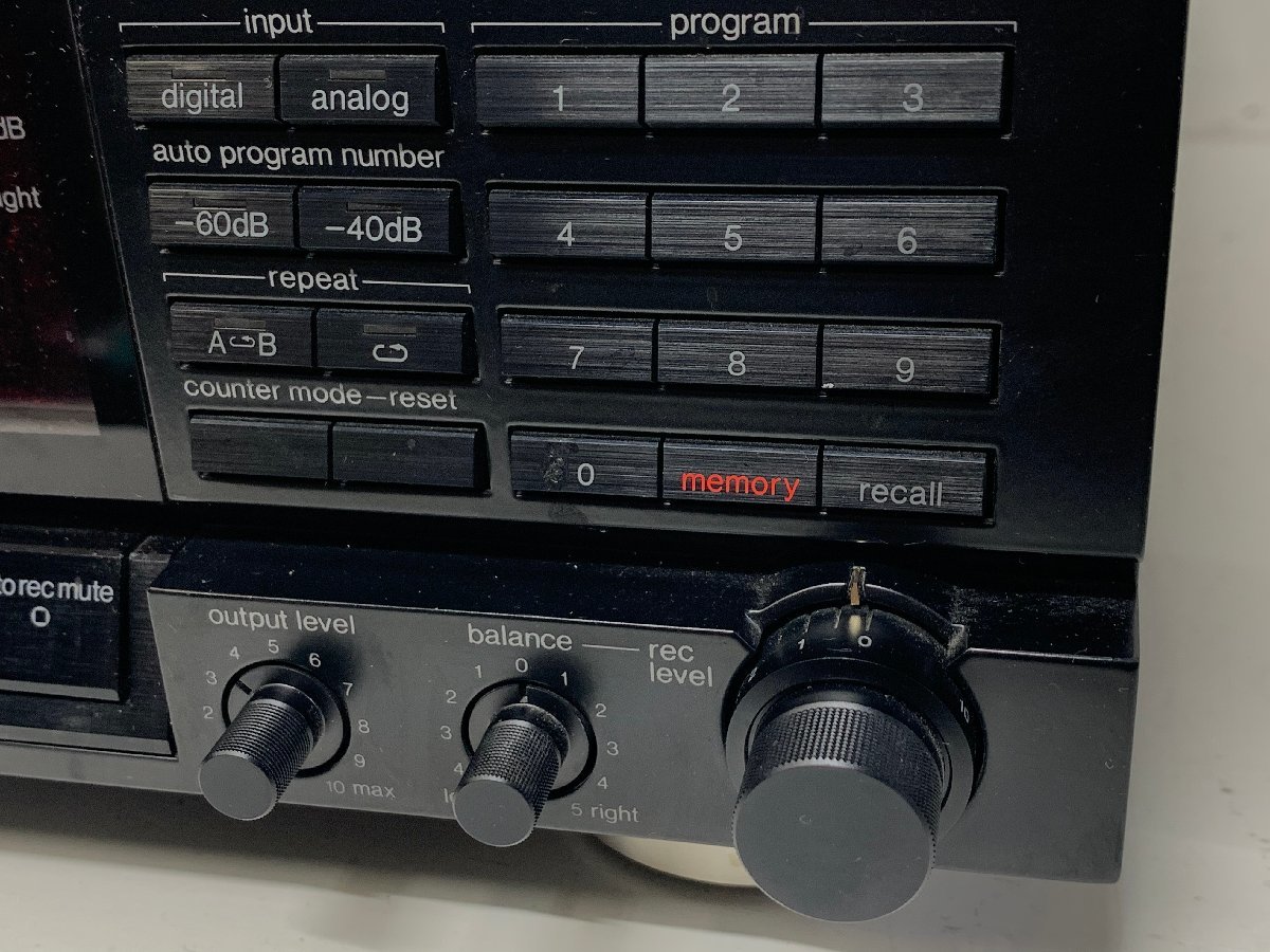 【通電確認済み】Technics テクニクス SV-D1000 Technics SV-D1000＜動作確認済み＞※リモコン欠品 テクニクス DAT
