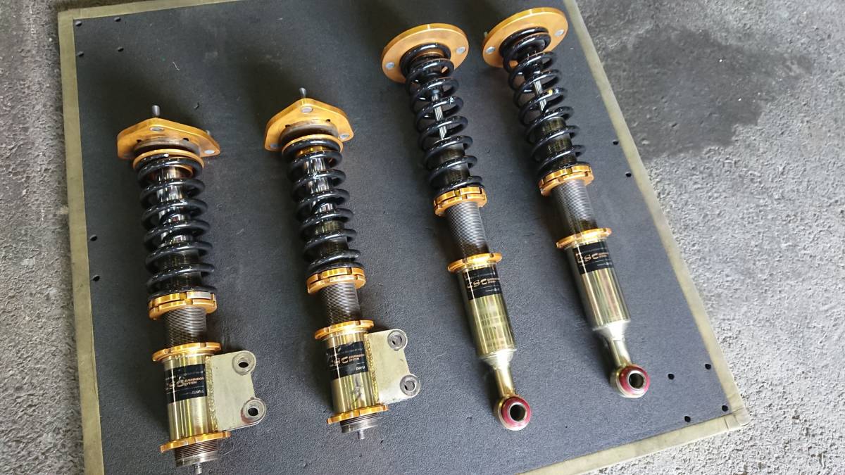 S14，S15シルビア CST DOALL(ドウオール)フルタップ式車高調整キット 