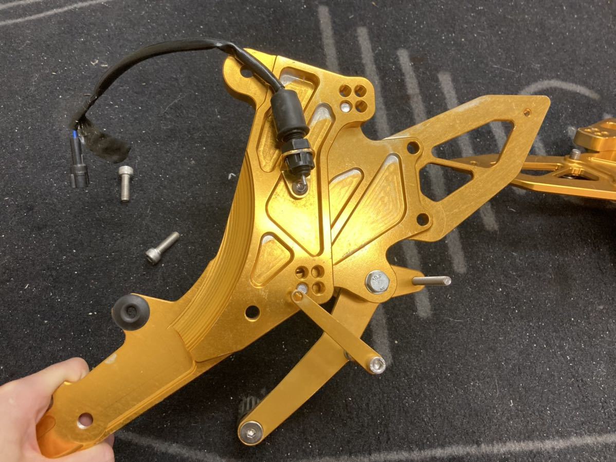 ☆ KWASAKI Ninja400 10-13 バックステップ AGRAS アグラス タンデム