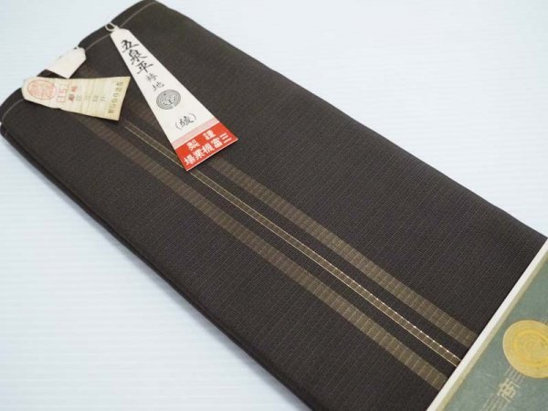 KIRUKIRU】新古品「無形文化財 五泉平 三富機業場製」袴地 反物 正絹 