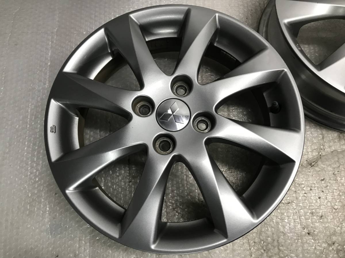 三菱純正 15インチ アルミホイール 15×4.5J インセット 45 PCD 100 4穴 