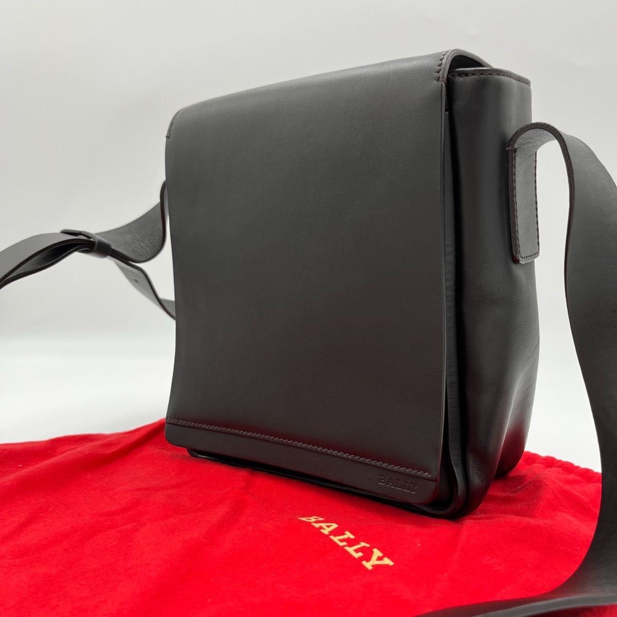 美品/希少○BALLY バリー メンズ ビジネス ショルダーバッグ