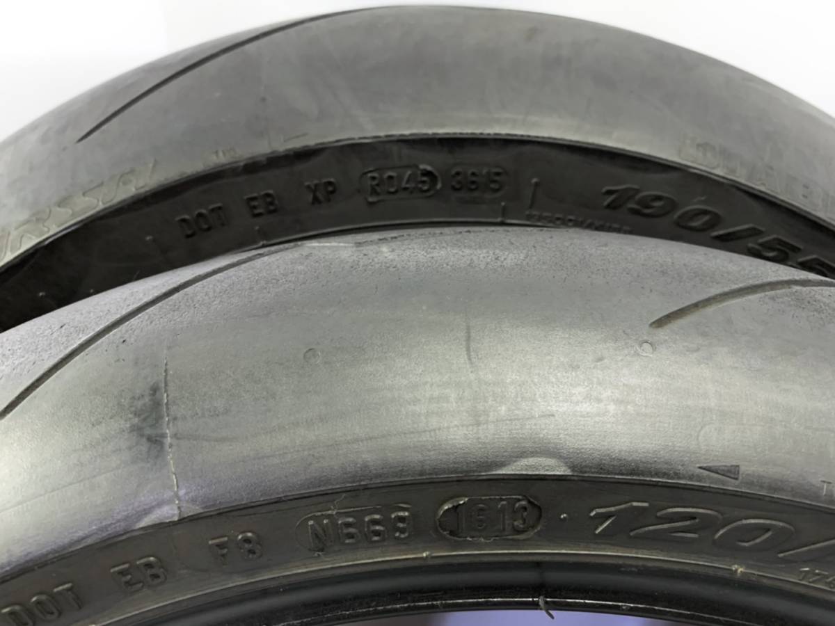 PIRELLI SUPER CORSA V4 120/70-17 200/60-17 SP 前後セット タイヤ
