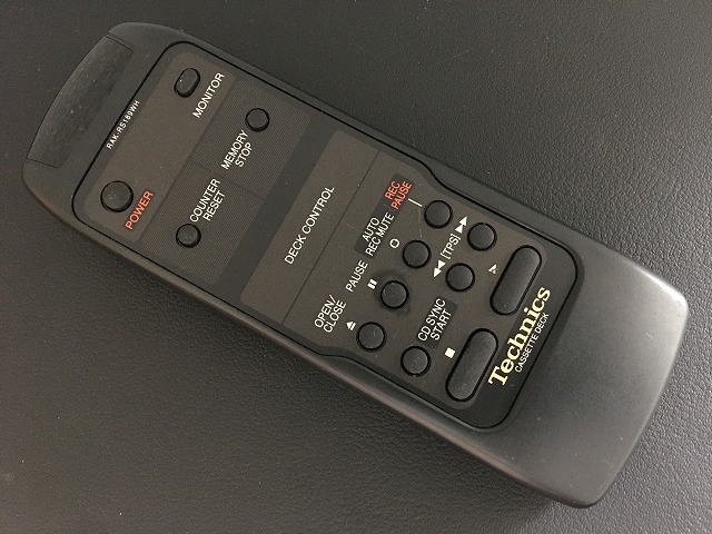動作品Technics RS-AZ7 3ヘッド 高性能カセットデッキ