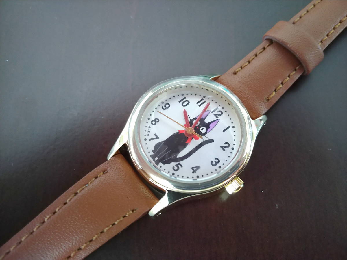 SEIKO ALBA 魔女の宅急便 ジジ 腕時計 (VJ21-KF60)