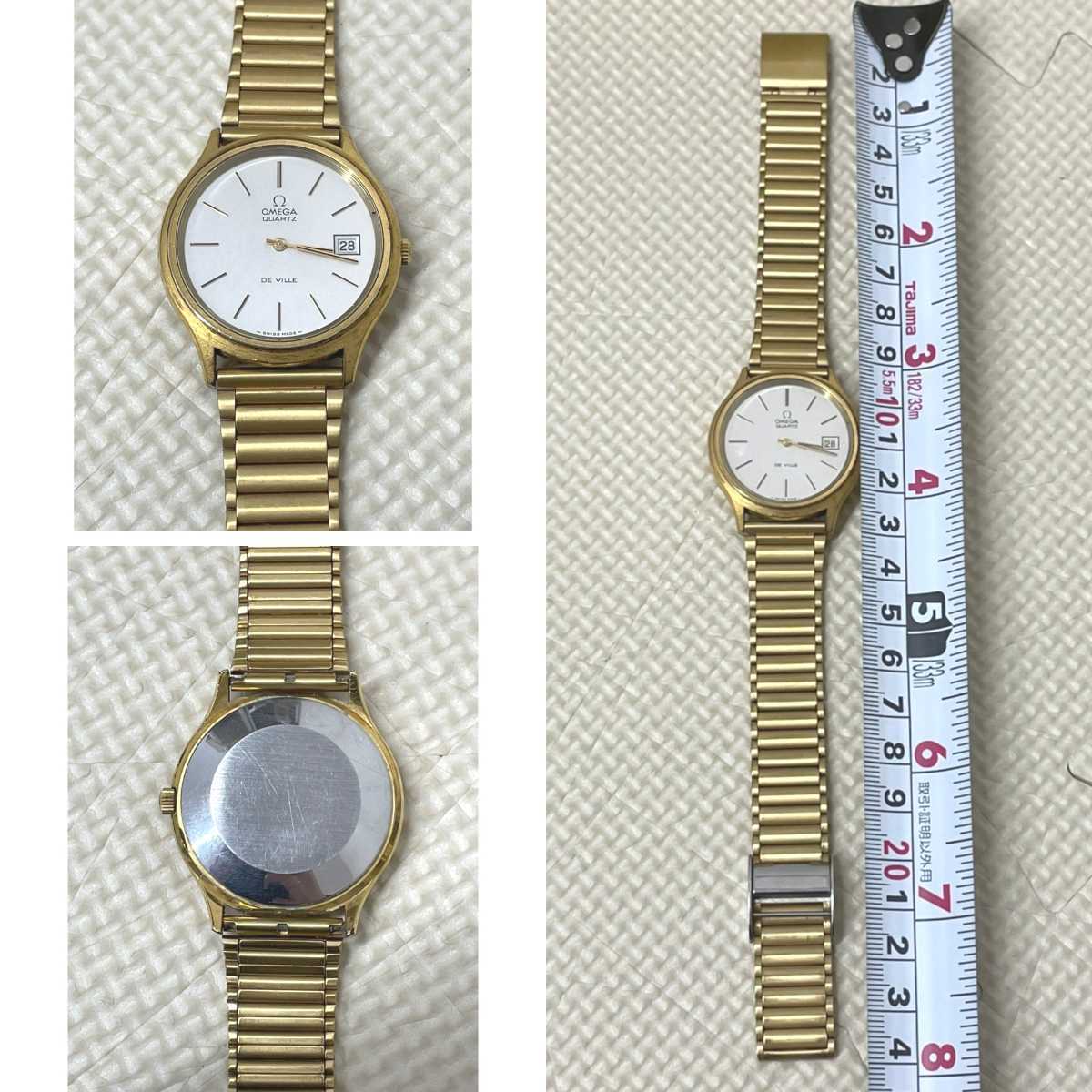 OMEGA オメガ 腕時計 デビル 現状、不動品 メンズ クォーツ 時計 