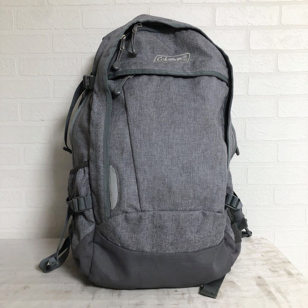 2635 Coleman コールマン リュック バックパック トレッキング ハイキング アウトドア メンズ グレー 切り替え バックパック 売買されたオークション情報 Yahooの商品情報をアーカイブ公開 オークファン Aucfan Com