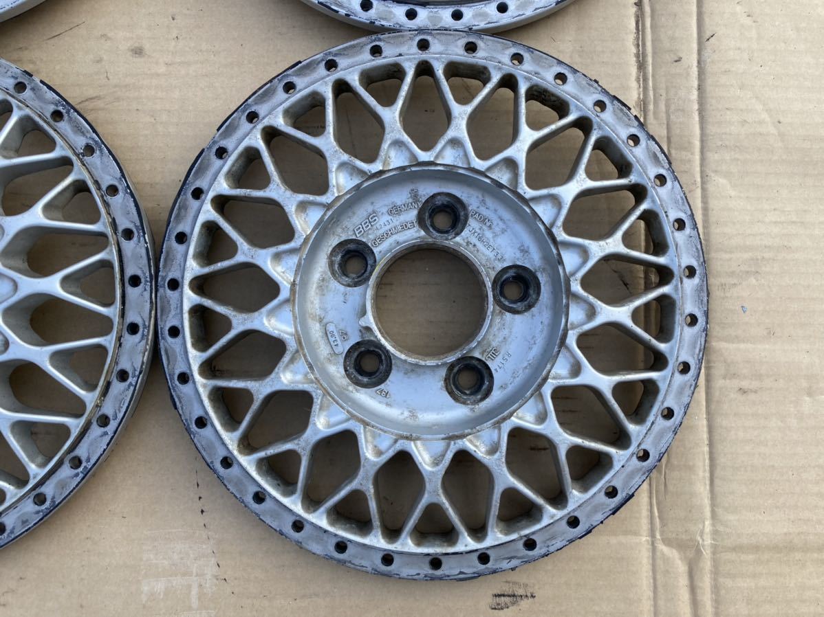 ◇ 希少！BBS RS RS174/RS244 深リム◇16x7J+33/8J+33/PCD: