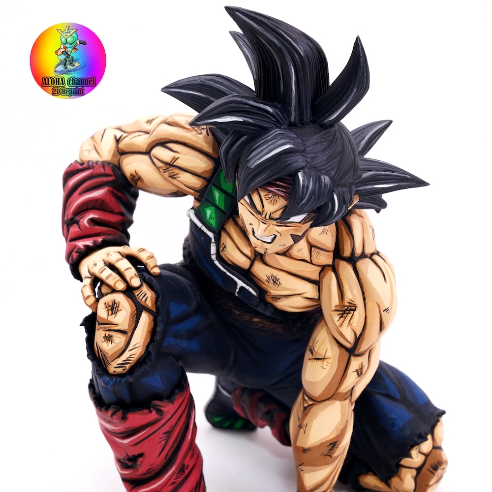 ドラゴンボール バーダック フィギュア フルリペイント 二次元彩色