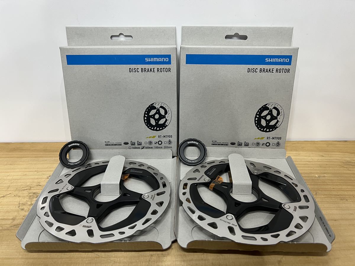 送料無料・未使用品】RT-MT900-S 160mm 2枚セット EXT シマノ SHIMANO