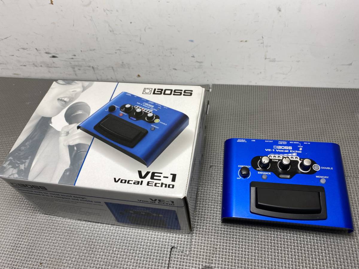 VE-1 BOSS Vocal ボーカルエコー Echo 電源 | 0 電源の 電池⁄AC ボス 