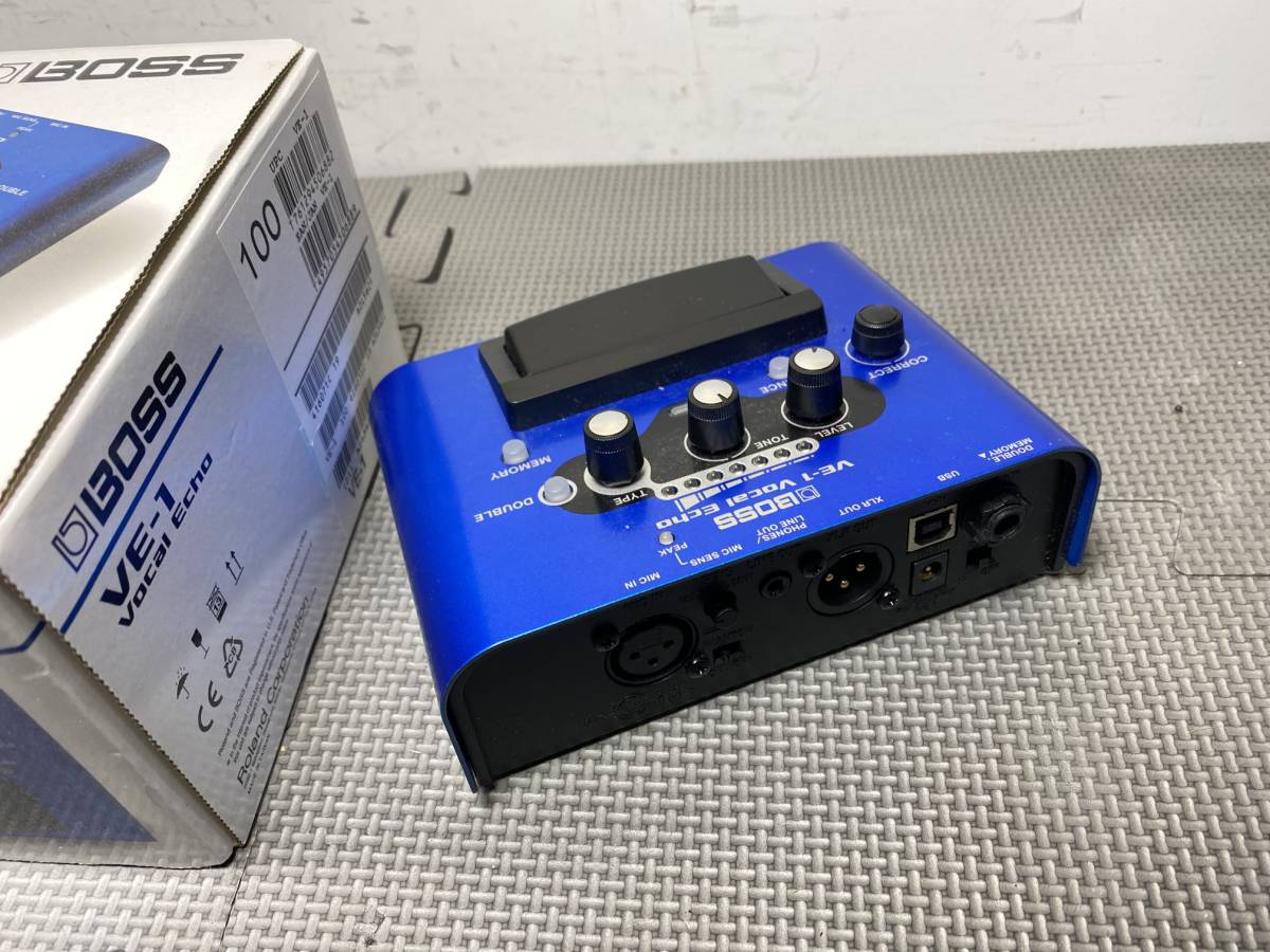 VE-1 BOSS Vocal ボーカルエコー Echo 電源 | 0 電源の 電池⁄AC ボス 