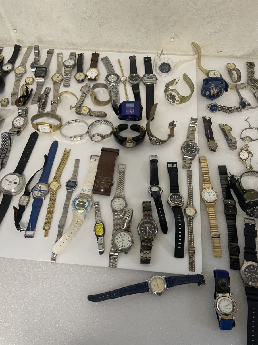 SEIKO 腕時計　5本まとめ売り　ジャンク品 HOT，新作】 ☆腕時計大量124本まとめ売り 約5.2キロ CITIZEN/SEIKO/G
