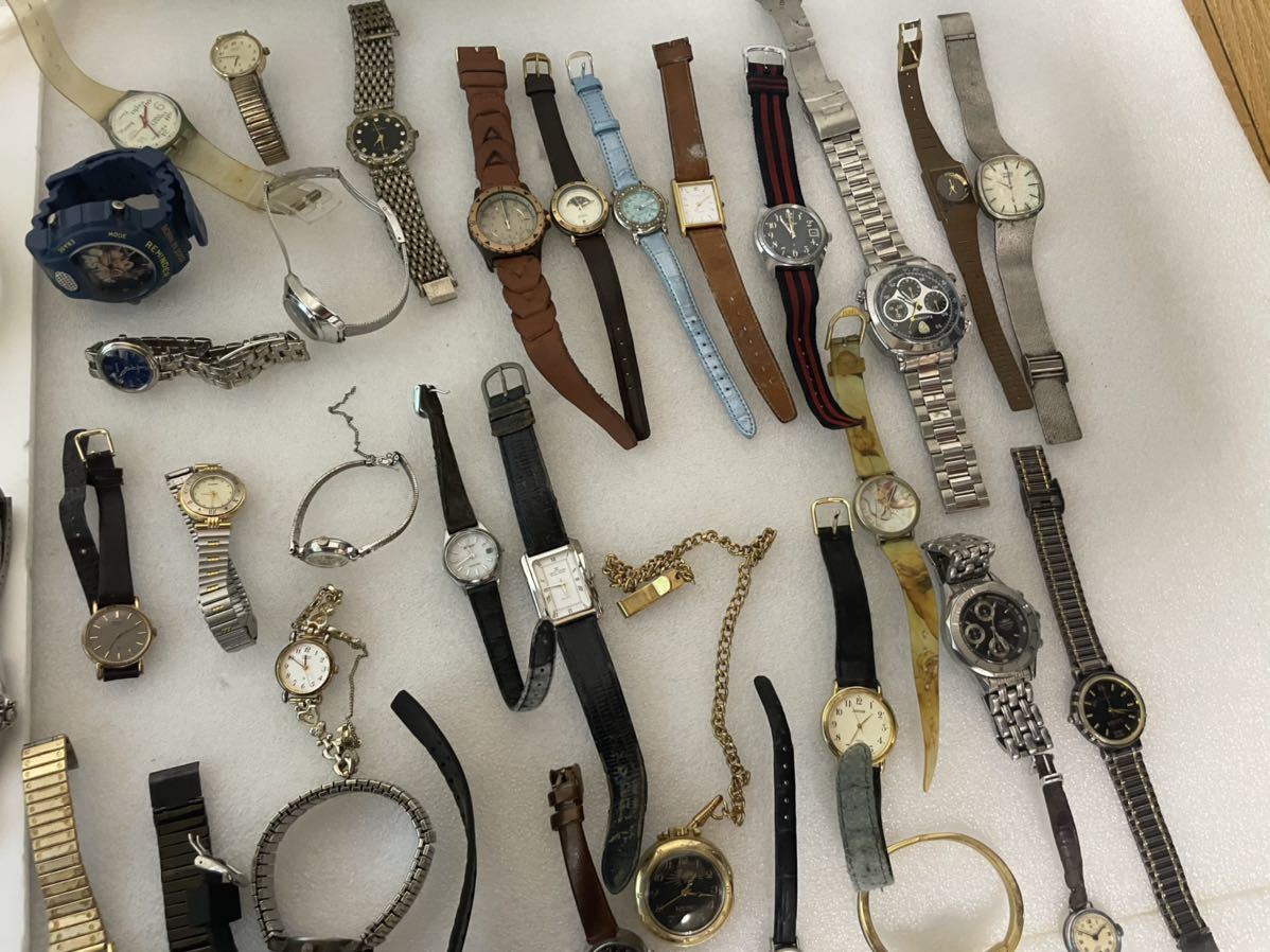 HOT，新作】 ☆腕時計大量124本まとめ売り 約5.2キロ CITIZEN/SEIKO/G