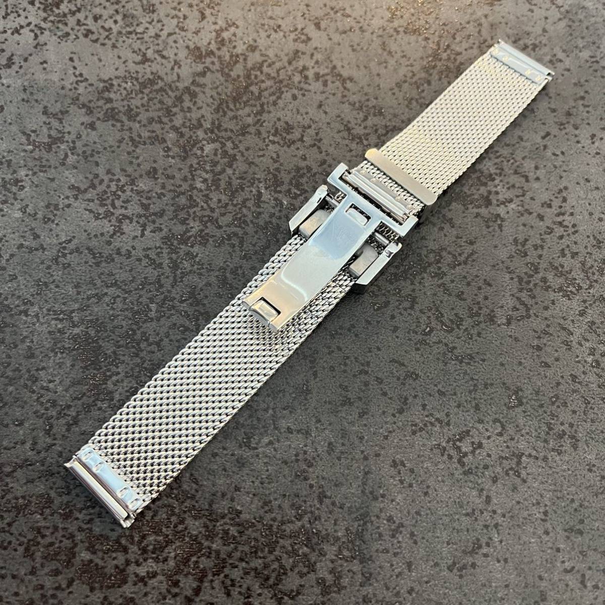 IWC シルバーメッシュ金属ベルト 20mm ポートフィノ付属品 メッシュ