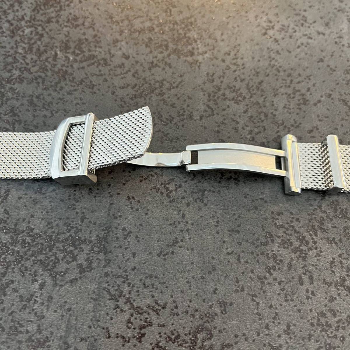 IWC シルバーメッシュ金属ベルト 20mm ポートフィノ付属品 メッシュ