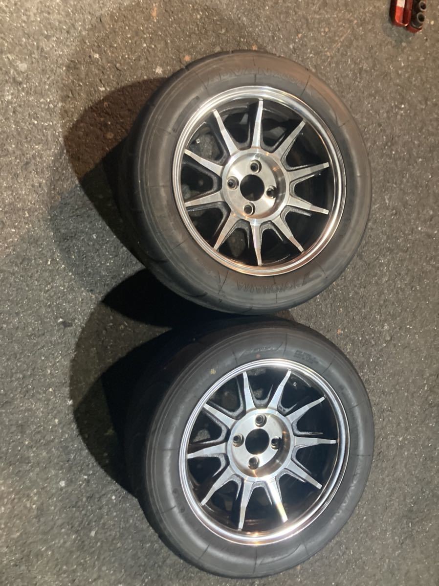 エンケイ ビックエンドバレル ENKEI 15インチ 8J +25 4H PCD 100 深