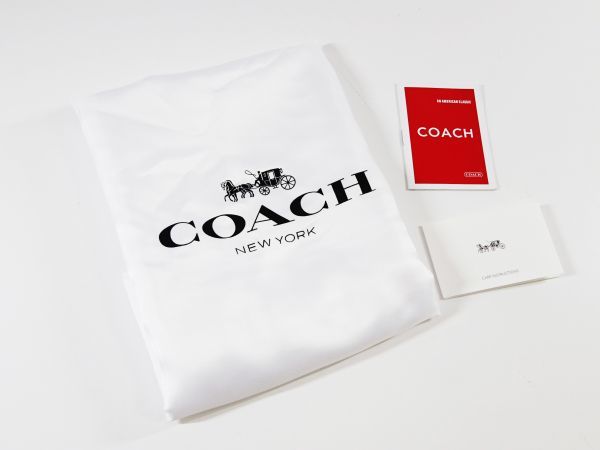 新品 未使用 145 d COACH コーチ トート バッグ 白 ホワイト