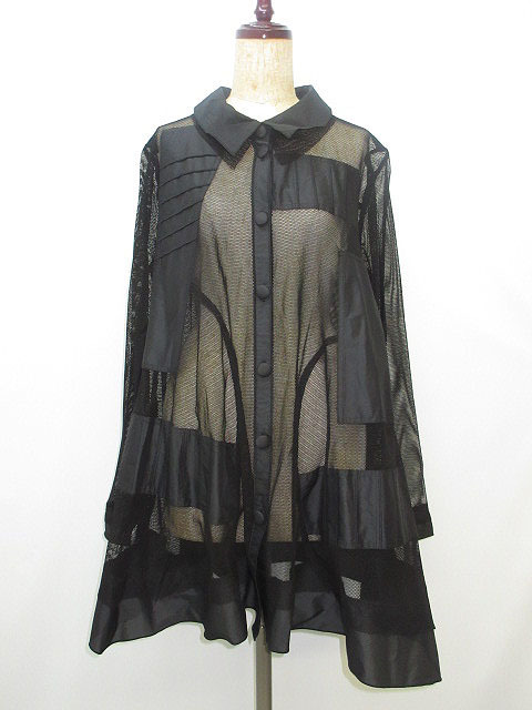 ☆se1570 未使用品 EIKO KONDO ワンピース ブラック サイズ42 エイコ  