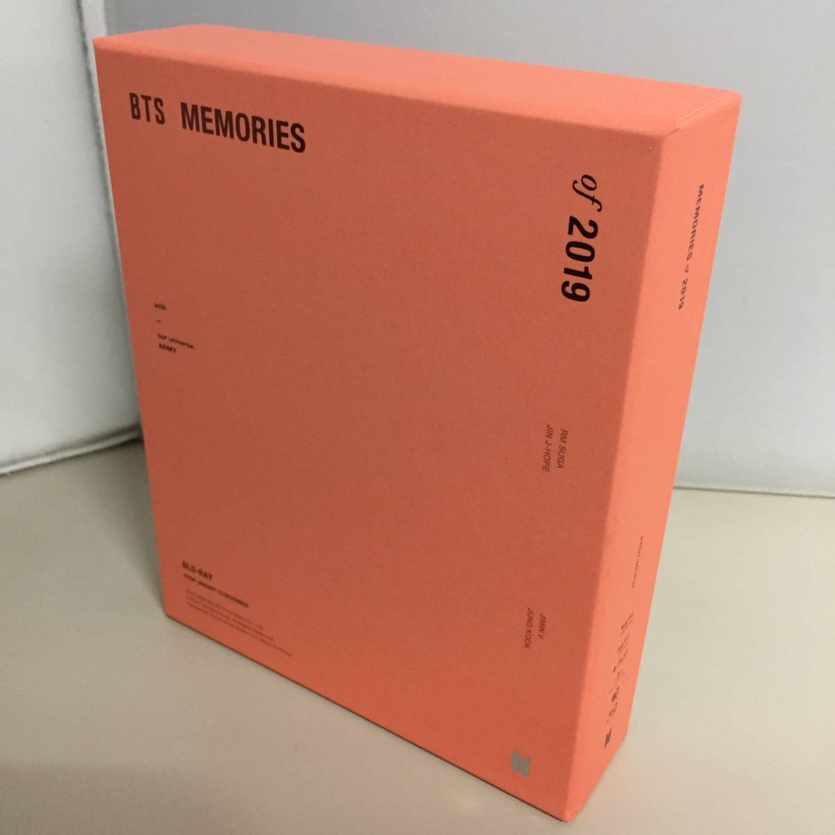 ○【美品】 BTS MEMORIES of 2019 Blu-ray 防弾少年団 未開封 写真 JIN