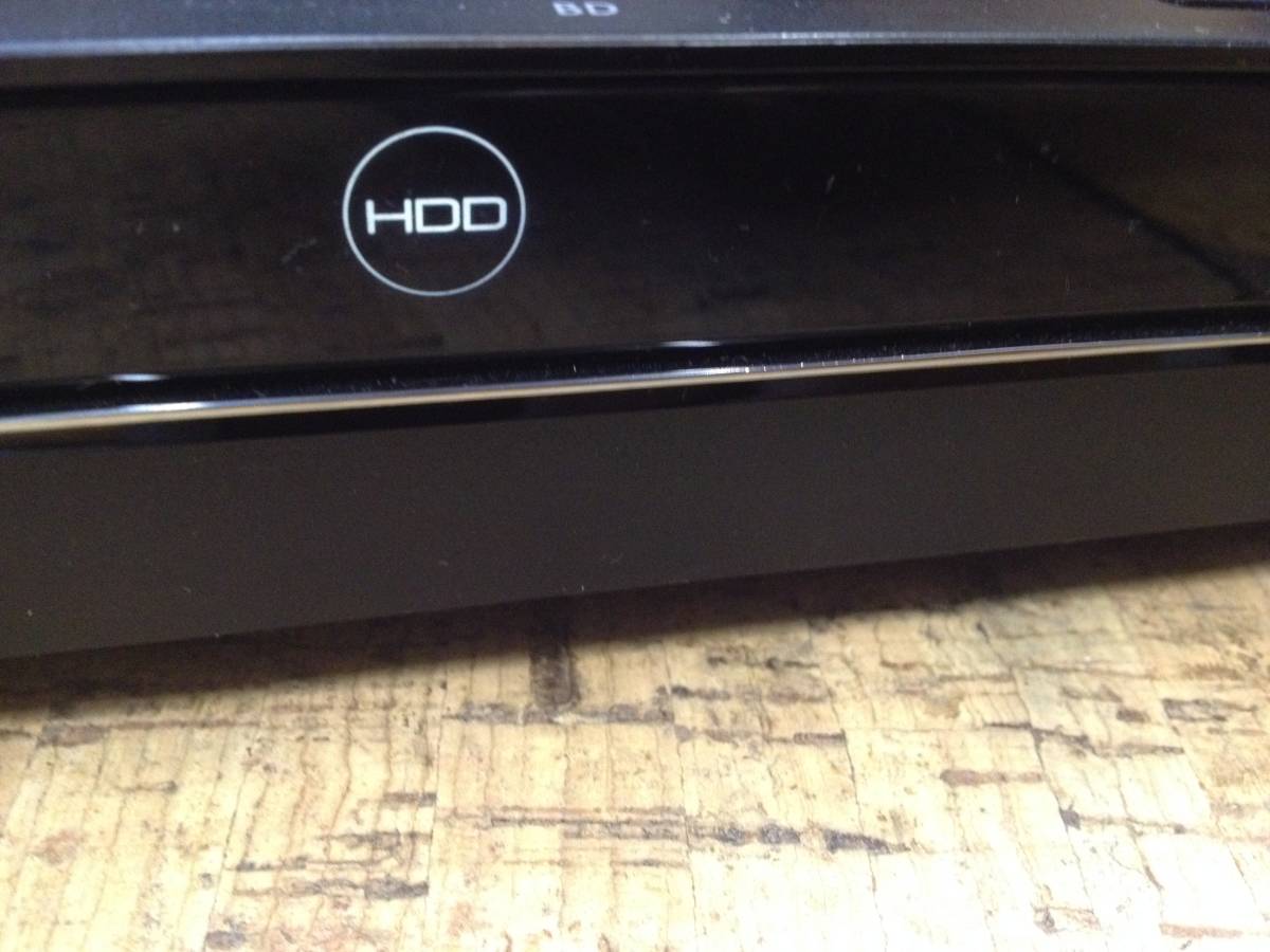 ☆ SHARP AQUOS BD-NW1100 と記載された ブルーレイレコーダー