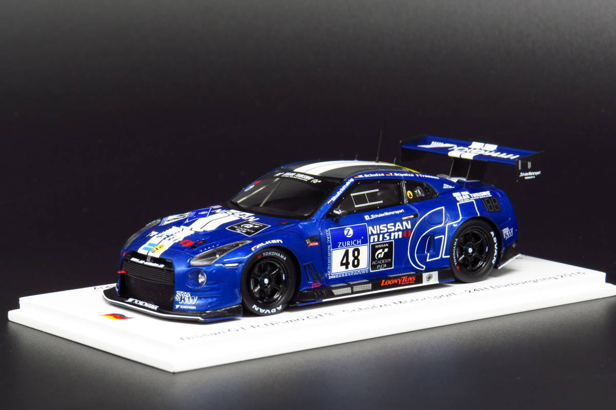 数量限定，人気 Spark スパーク 1/43 Nissan GT-R NISMO GT3 #48 Schulze Motorsport 24H Nurburgring 2016 日産 ニスモ(レーシングカー)｜売買されたオークション情報、yahooの商品情報をアーカイブ公開 - オークファン レーシングカー