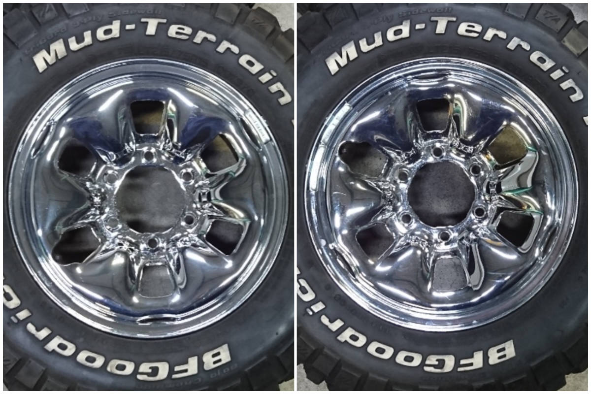 215/75R15 LT BF Good rich Mud-Terrain T/A ホワイトレター バリ溝 