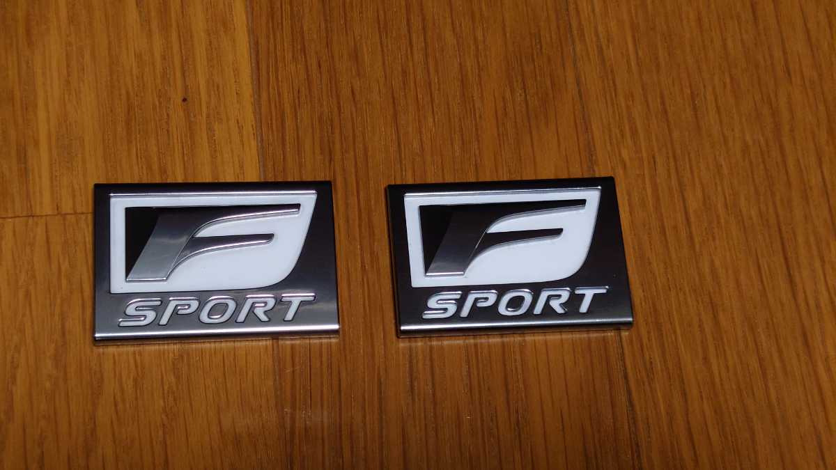 レクサス純正 Fスポーツ エンブレム Lexus Fsport 2枚 送料198円 レクサス 売買されたオークション情報 Yahooの商品情報をアーカイブ公開 オークファン Aucfan Com