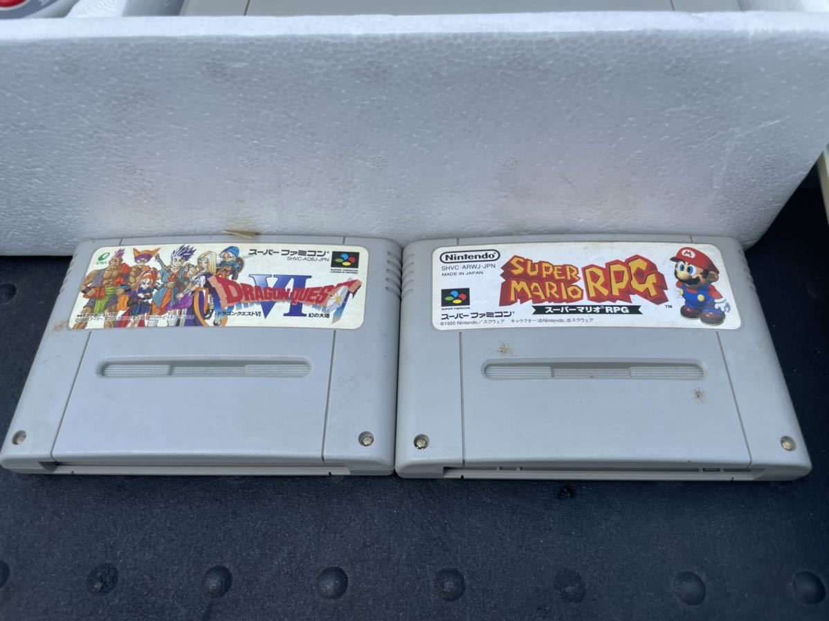 完動品☆任天堂☆スーパーファミコン☆SFC☆スーパーマリオ☆スーパー