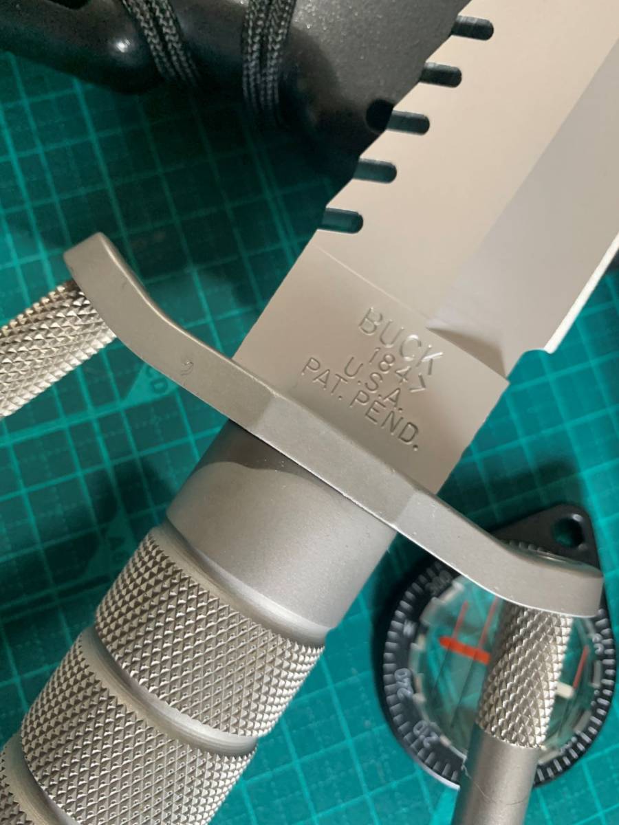 バックマスター 0 BUCK サバイバルナイフ MASTER 公式通販 ナイフused品 BUCK#184 美品BUCK 希少 buckmaster 初期モデル r&frasl;knives オールド バックマスターサバイバルナイフ の価値