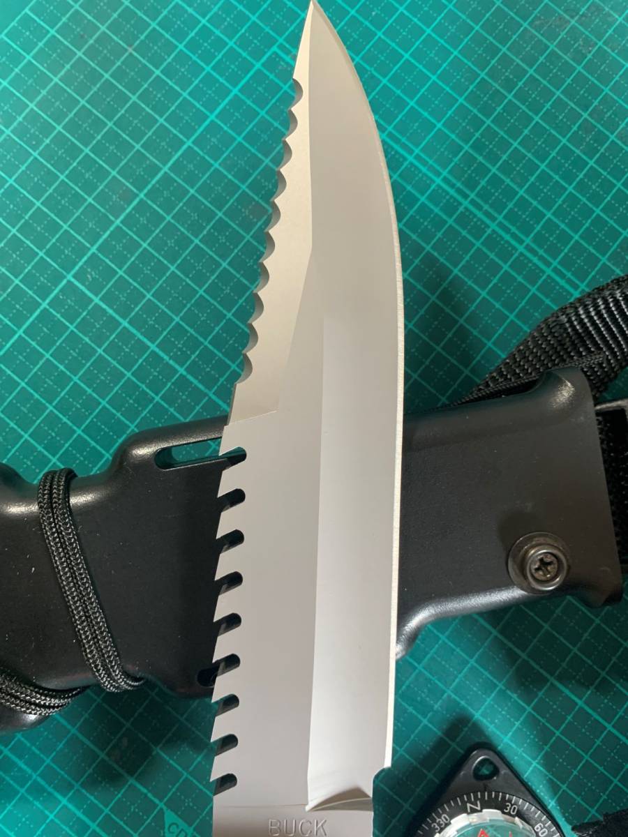 バックマスター 0 BUCK サバイバルナイフ MASTER 公式通販 ナイフused品 BUCK#184 美品BUCK 希少 buckmaster 初期モデル r&frasl;knives オールド バックマスターサバイバルナイフ の価値