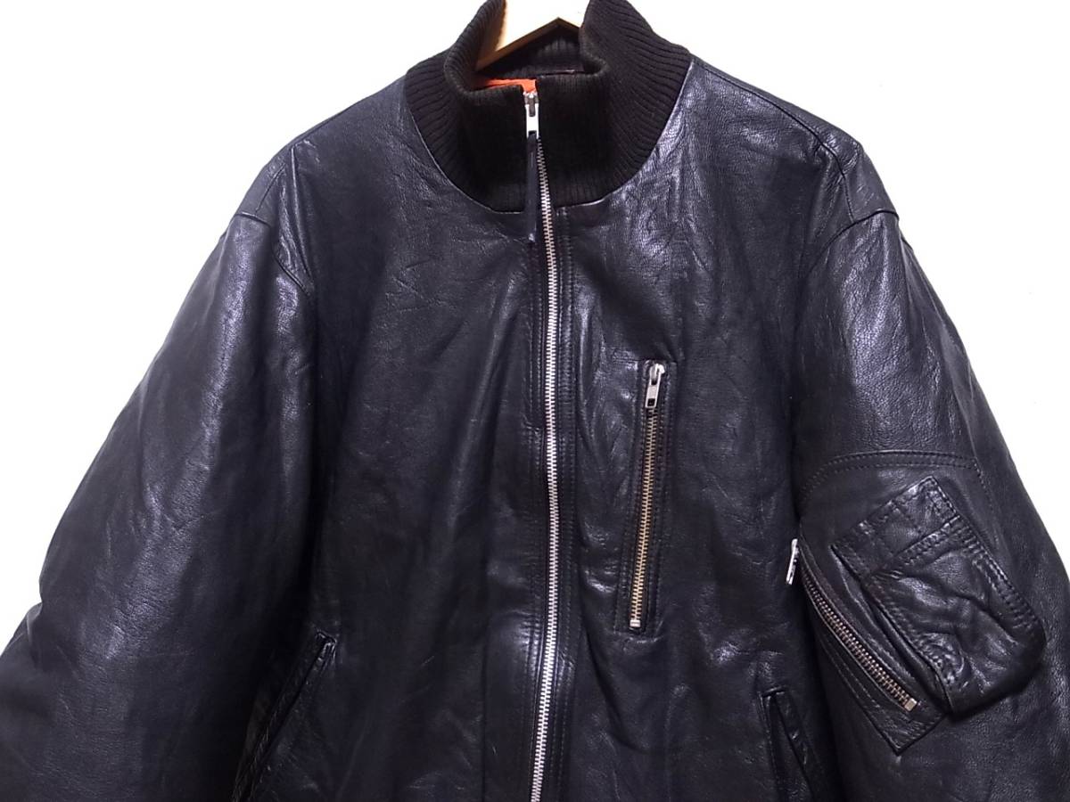 ドイツ軍 80s 民製品 パイロットレザー フライトジャケット 