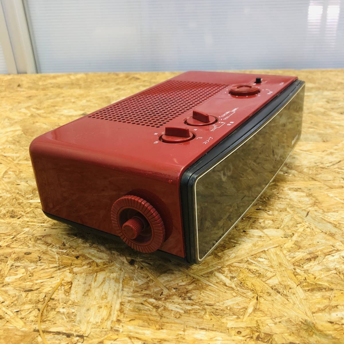 National ナショナル パタパタ時計 AM/FMラジオ RC-6033 昭和レトロ 