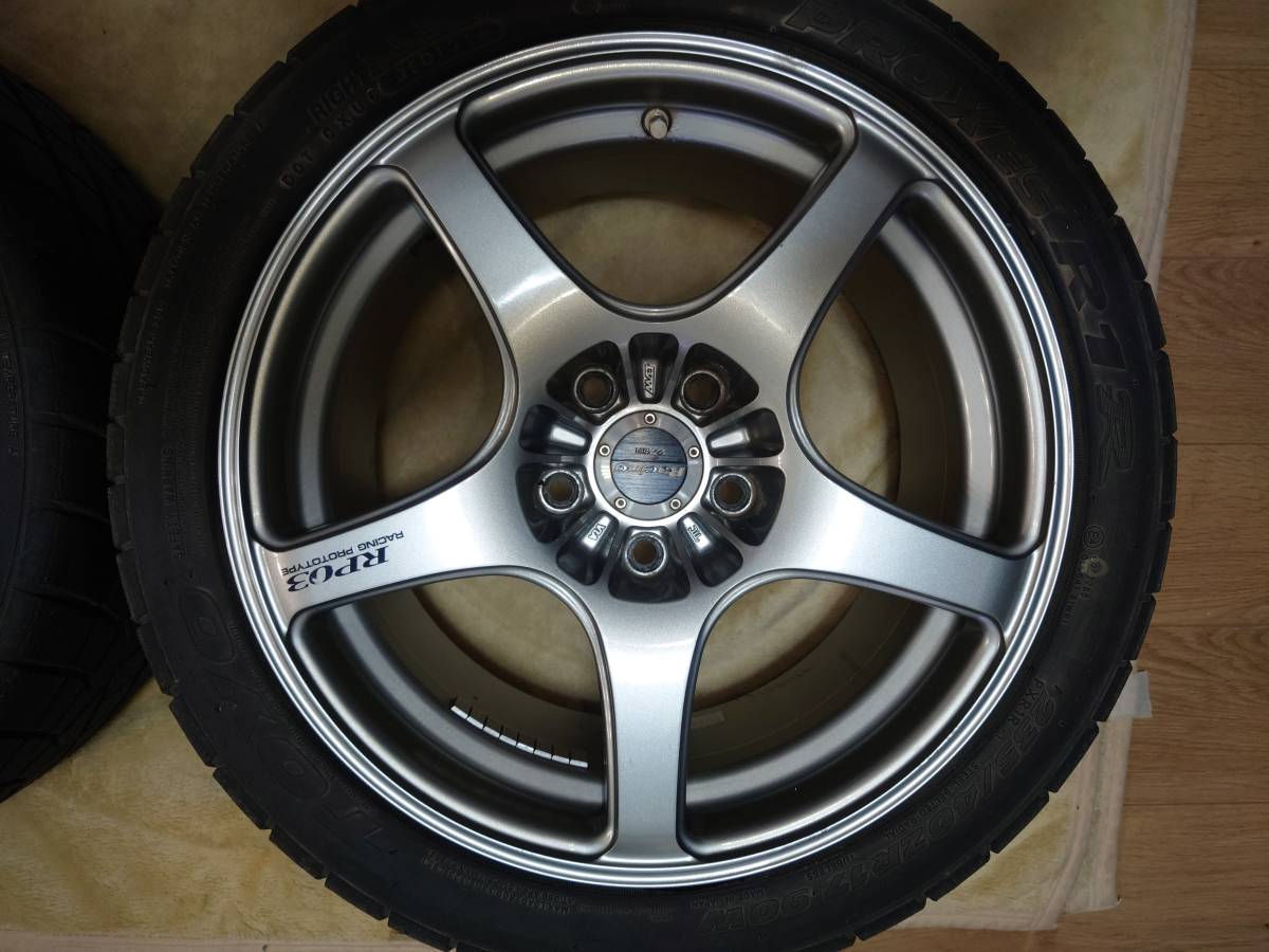 ENKEI エンケイ RP03 17インチ 8.5J TOYO PROXES R1R 235/40/R17 2本 