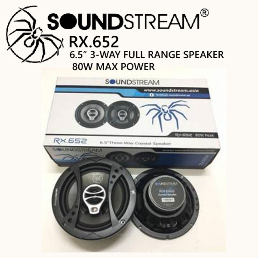 □USA Audio□サウンドストリーム Soundstream 16.5cm Max SR-653