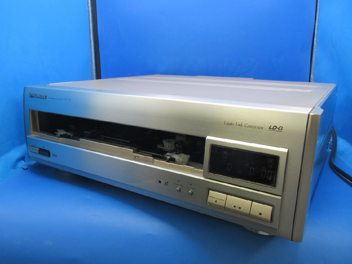 ジャンク】PIONEER レーザーディスクプレーヤー LD-S9(LDプレーヤー