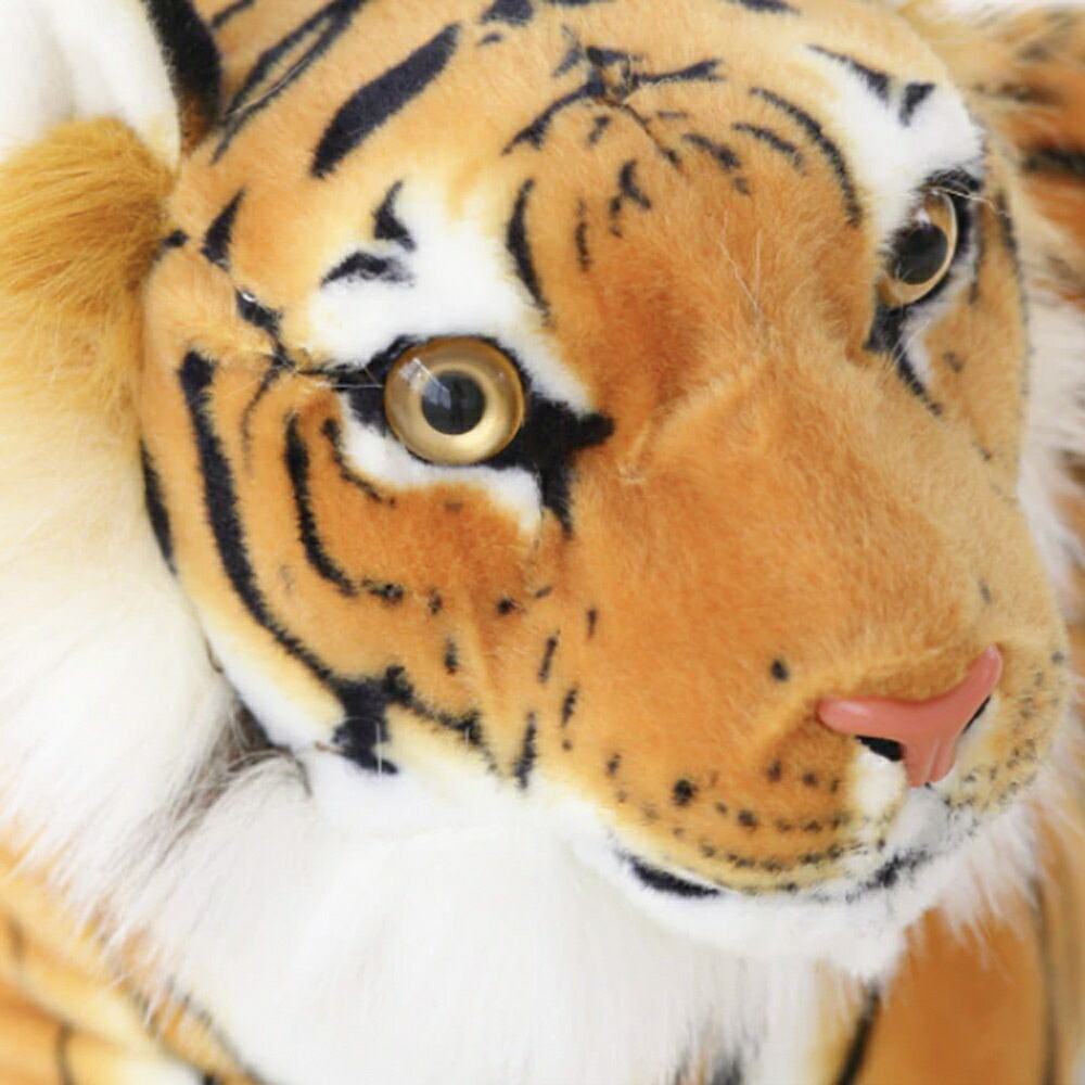 ぬいぐるみ トラ 虎 タイガー クッション 特大 大きいぬいぐるみ 1 1m 密林の王 抱き枕 動物 アニマル かわいい 可愛い 大きい トラ 売買されたオークション情報 Yahooの商品情報をアーカイブ公開 オークファン Aucfan Com