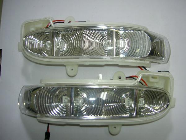 メルセデス　ベンツ　ドアミラー　サイドミラー　LEDウィンカー　クリスタルクリア　後期仕様　Cクラス　W203　前期用　2000～2004ｙ　　T
