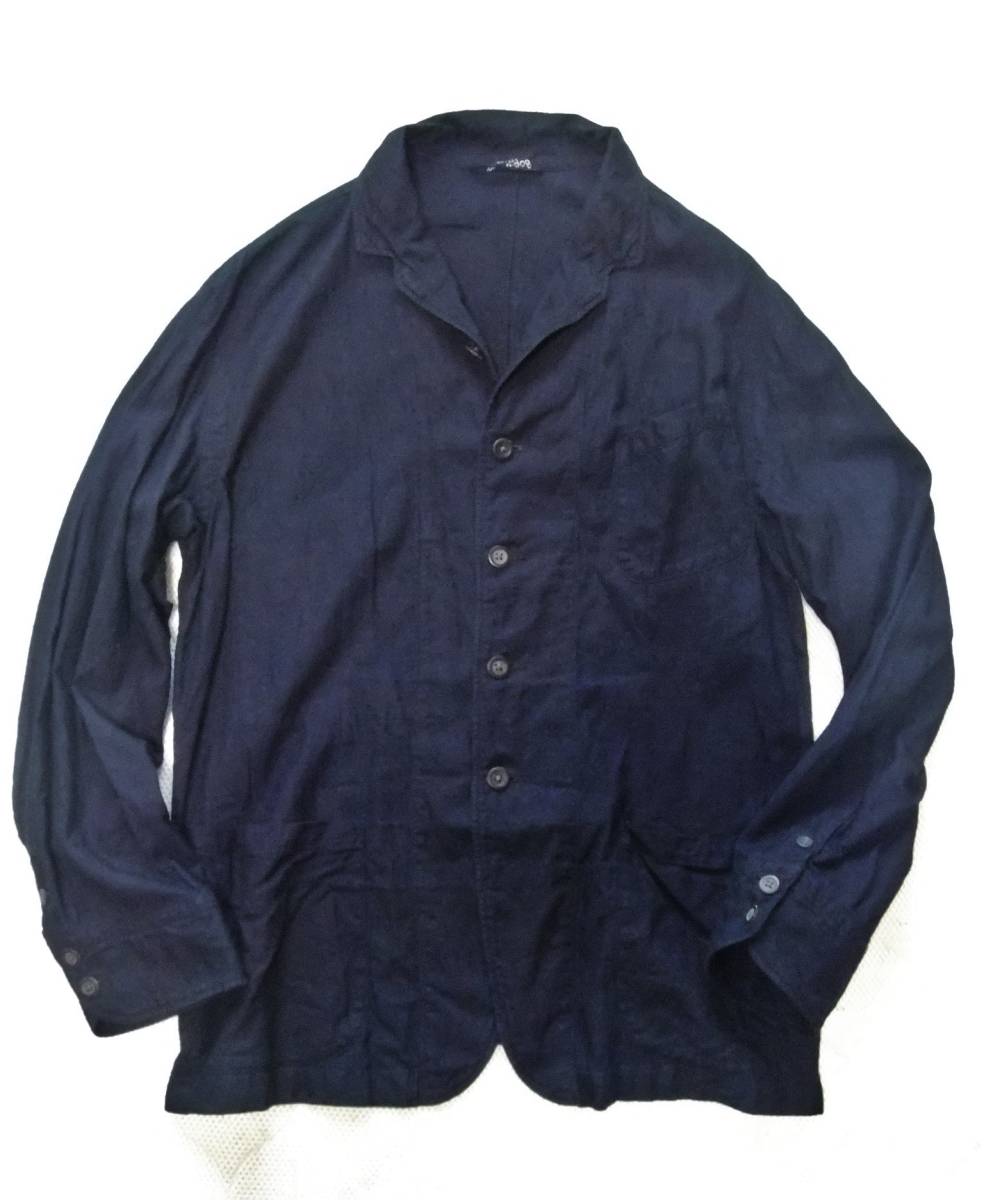 人気セール，正規品 名作&rdquo;45rpm Umii908 インディゴ テーラード風ジャケット5/藍染(その他)｜売買されたオークション情報、yahooの商品情報をアーカイブ公開 - オークファン 男性用