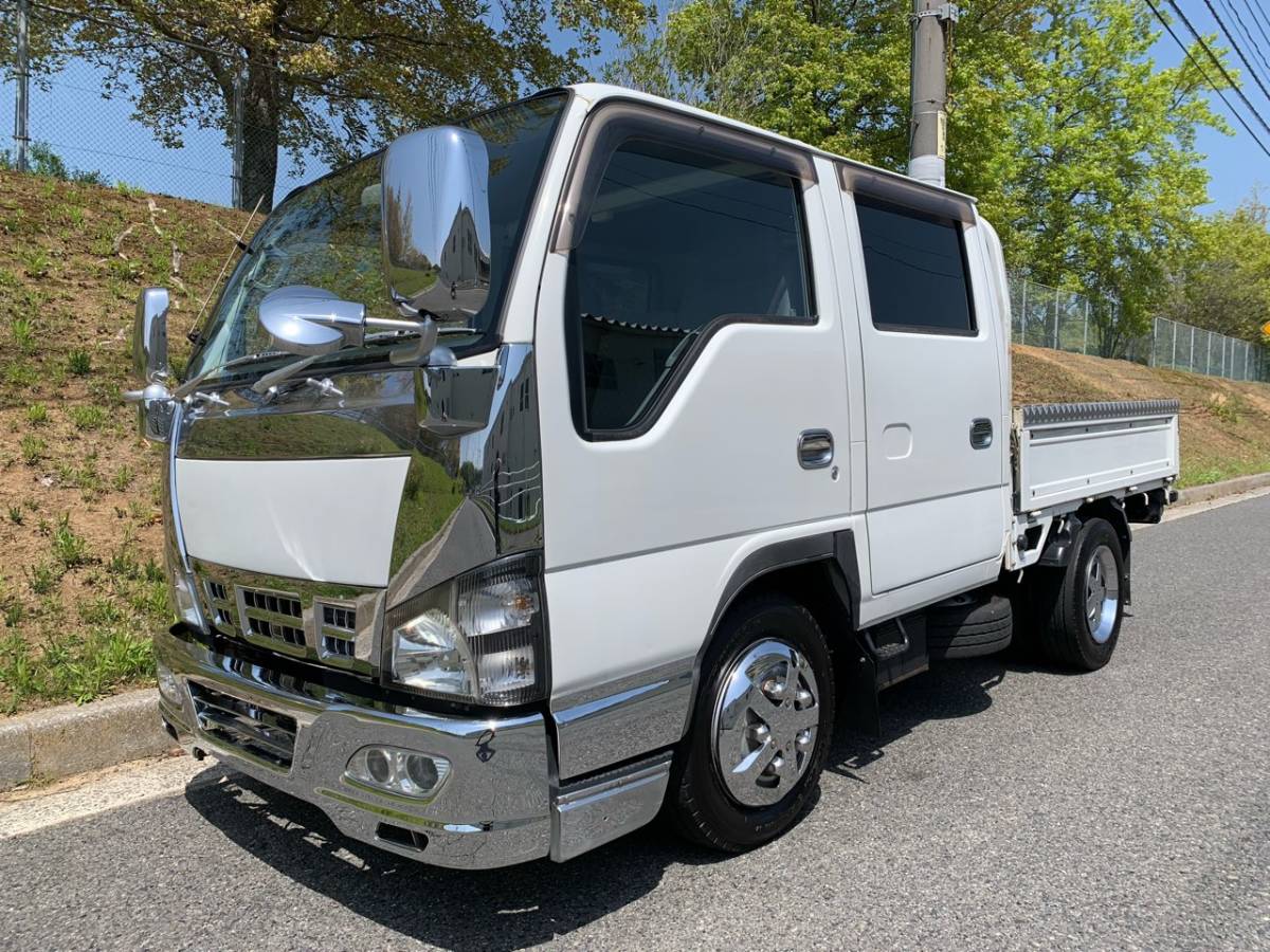 平成18年 ニッサン アトラス エルフOEM 超低PM 2t 標準 Wキャブ 平 