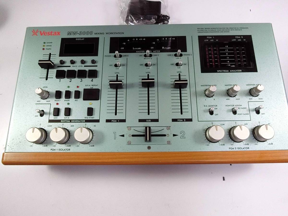 ヒ*イ様 Vestax MW-3000 DJミキサー 楽器・機材 ヒ*イ様 Vestax MW-3000 DJミキサー